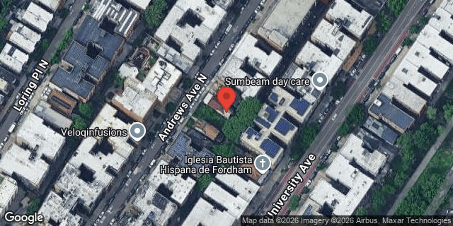 Aerial map of 2310 ANDREWS AVENUE NORTH, Bronx