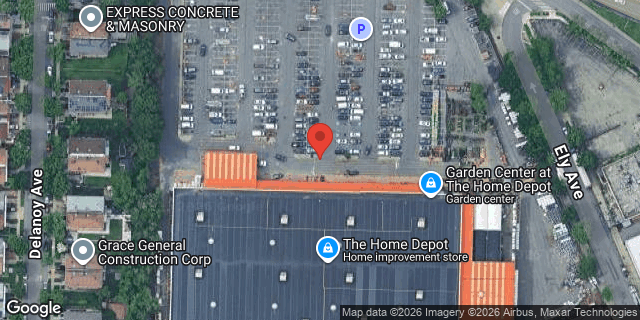 Aerial map of 1806 EAST GUN HILL ROAD, Bronx