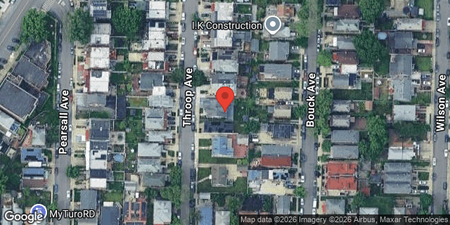 Aerial map of 2428 THROOP AVENUE, Bronx