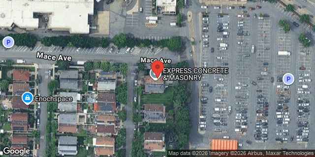 Aerial map of 2498 DELANOY AVENUE, Bronx