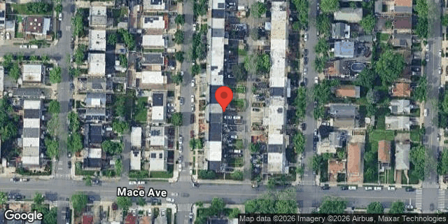 Aerial map of 2512 MICKLE AVENUE, Bronx