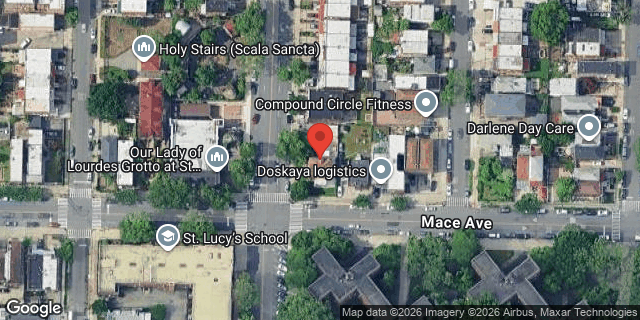 Aerial map of 2500 BRONXWOOD AVENUE, Bronx