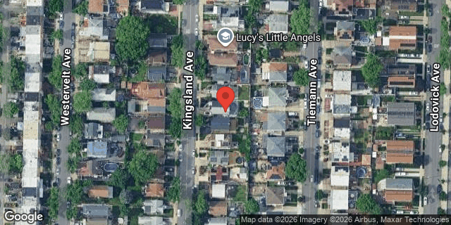 Aerial map of 2538 KINGSLAND AVENUE, Bronx