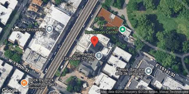 Aerial map of 2520 JEROME AVENUE, Bronx