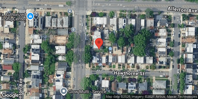 Aerial map of 2554 EASTCHESTER ROAD, Bronx