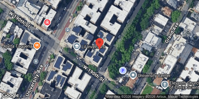Aerial map of 2505 AQUEDUCT AVENUE WEST, Bronx