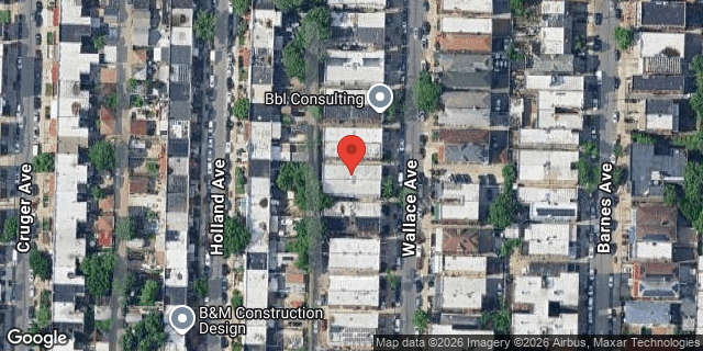 Aerial map of 2735 WALLACE AVENUE, Bronx