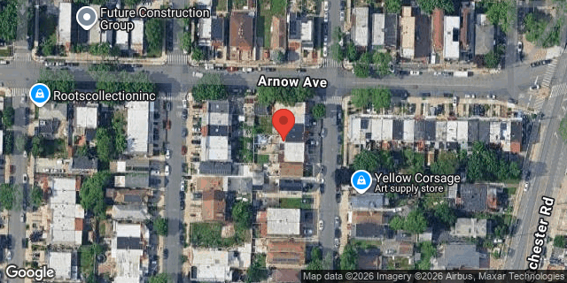 Aerial map of 2769 FENTON AVENUE, Bronx