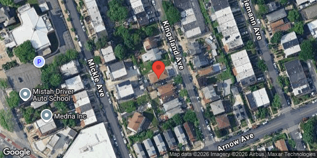 Aerial map of 2919 KINGSLAND AVENUE, Bronx