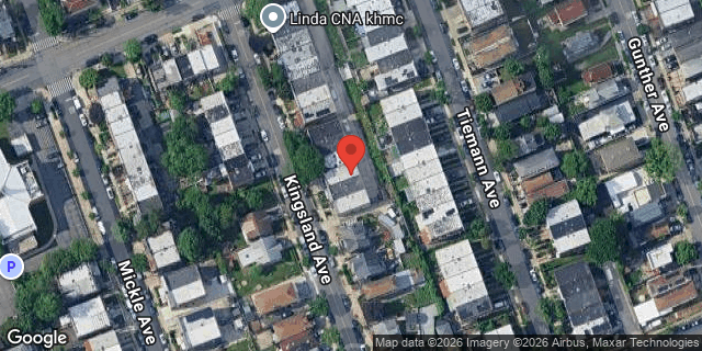Aerial map of 2942 KINGSLAND AVENUE, Bronx