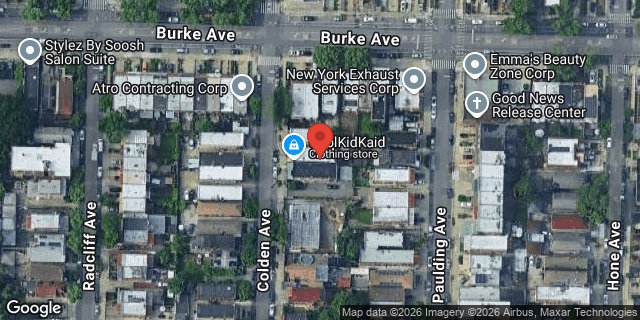 Aerial map of 3038 COLDEN AVENUE, Bronx