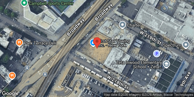 Aerial map of 5094 BROADWAY, Manhattan