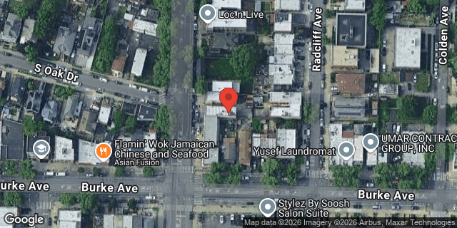 Aerial map of 3210 BRONXWOOD AVENUE, Bronx