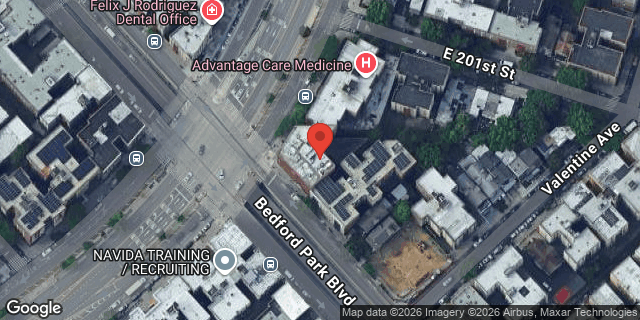Aerial map of 2950 GRAND CONCOURSE, Bronx