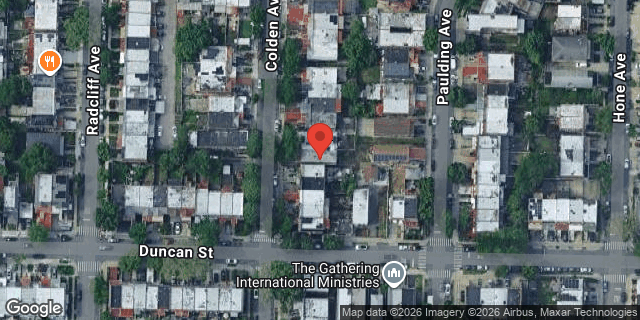 Aerial map of 3310 COLDEN AVENUE, Bronx