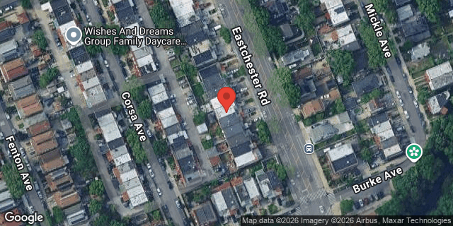Aerial map of 3225 EASTCHESTER ROAD, Bronx