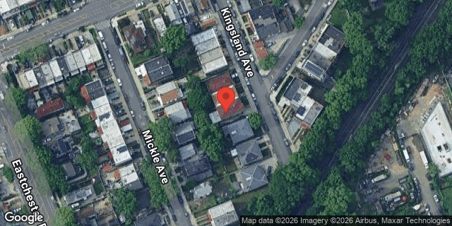Aerial map of 3233 KINGSLAND AVENUE, Bronx