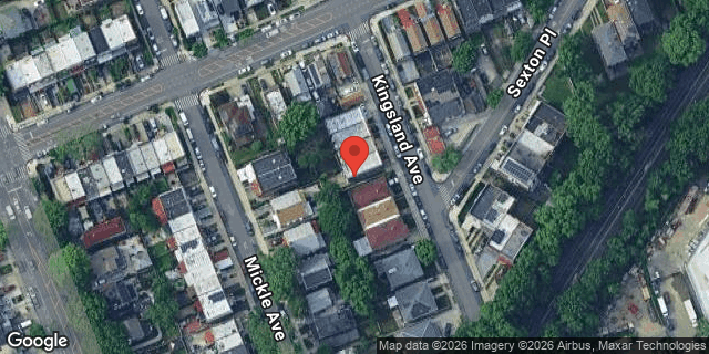 Aerial map of 3243 KINGSLAND AVENUE, Bronx