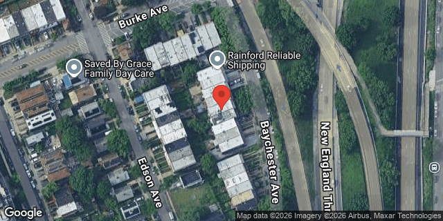 Aerial map of 3141 BAYCHESTER AVENUE, Bronx