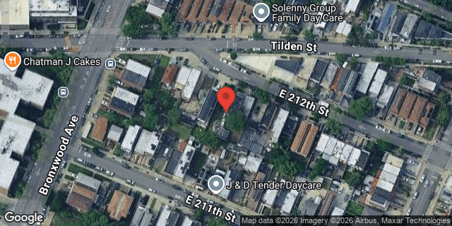 Aerial map of 930 EAST 212 STREET, Bronx
