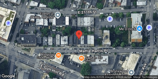 Aerial map of 735 TILDEN STREET, Bronx