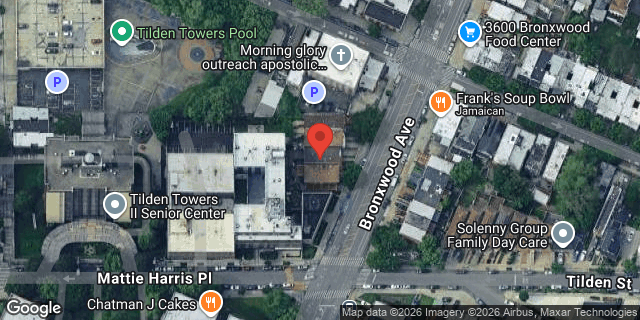 Aerial map of 3573 BRONXWOOD AVENUE, Bronx