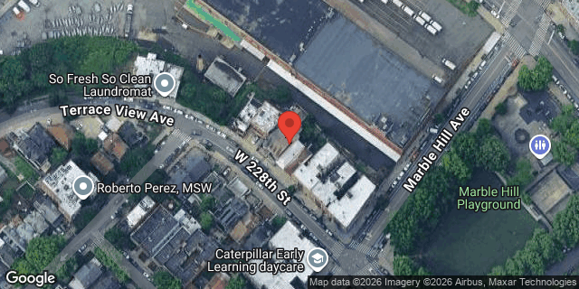 Aerial map of 165 WEST 228 STREET, Manhattan