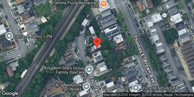 Aerial map of 3340 EDSON AVENUE, Bronx