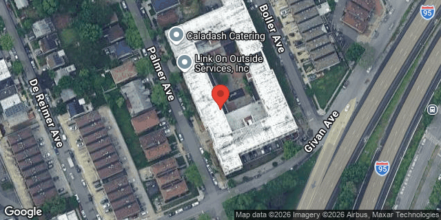 Aerial map of 3300 PALMER AVENUE, Bronx