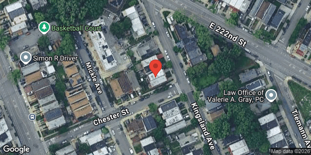 Aerial map of 3527 KINGSLAND AVENUE, Bronx