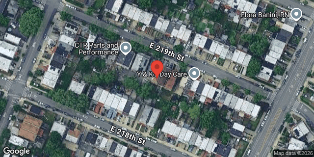 Aerial map of 1030 EAST 219 STREET, Bronx