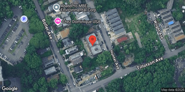 Aerial map of 3415 HUNTER AVENUE, Bronx