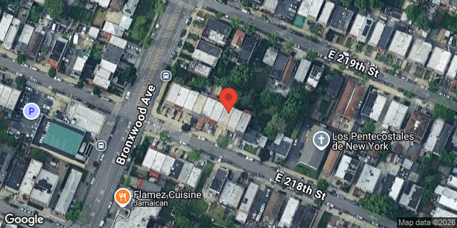 Aerial map of 913 EAST 218 STREET, Bronx