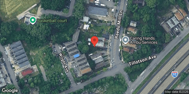 Aerial map of 2117 REEDS MILL LANE, Bronx