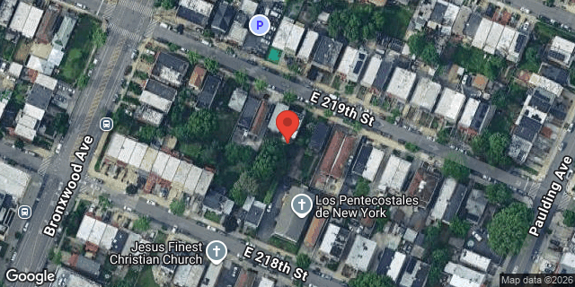Aerial map of 928 EAST 219 STREET, Bronx