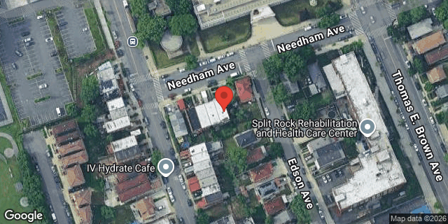 Aerial map of 1962 NEEDHAM AVENUE, Bronx