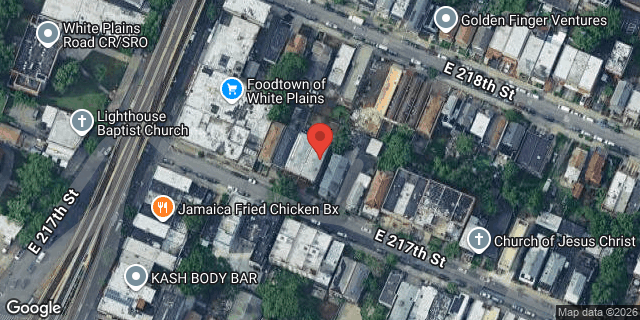 Aerial map of 723 EAST 217 STREET, Bronx