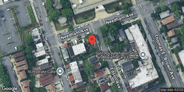 Aerial map of 3545 EDSON AVENUE, Bronx