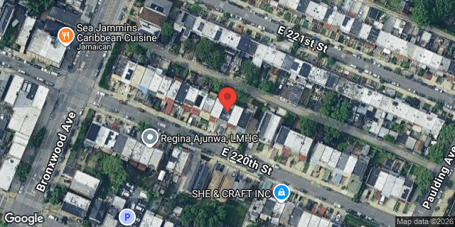 Aerial map of 925 EAST 220 STREET, Bronx