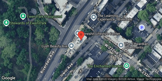 Aerial map of 3188 RIVERDALE AVENUE, Bronx