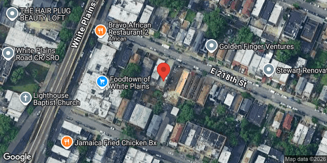 Aerial map of 720 EAST 218 STREET, Bronx