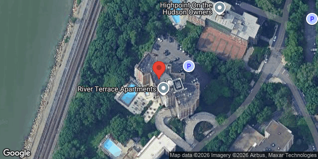 Aerial map of 2621 PALISADE AVENUE, Bronx