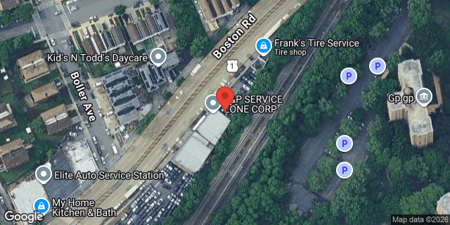 Aerial map of 3880 BOSTON ROAD, Bronx