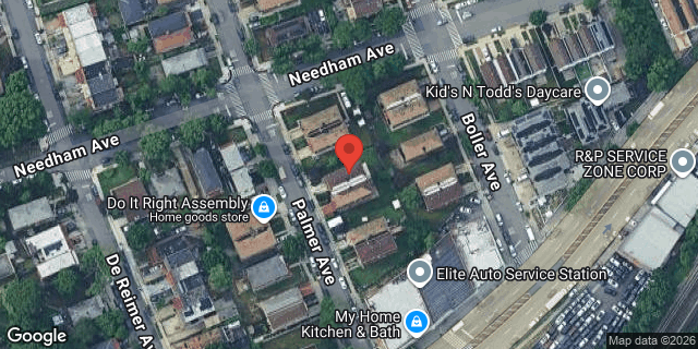 Aerial map of 3562 PALMER AVENUE, Bronx