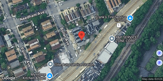 Aerial map of 3506 BOLLER AVENUE, Bronx