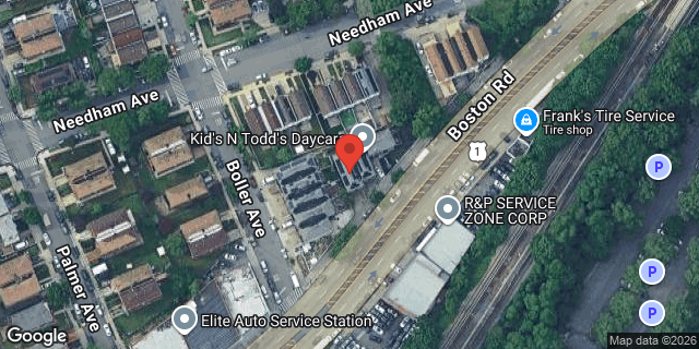 Aerial map of 3877 BOSTON ROAD, Bronx