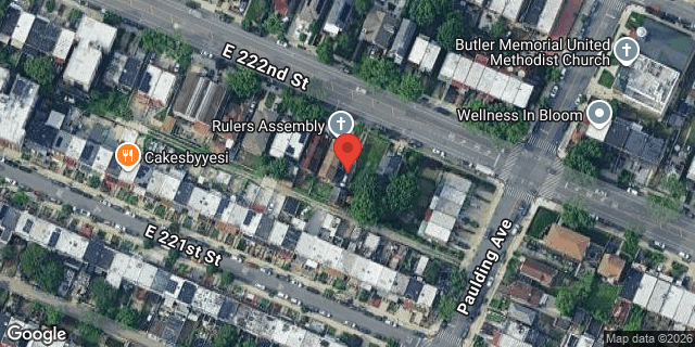 Aerial map of 946 EAST 222ND STREET, Bronx
