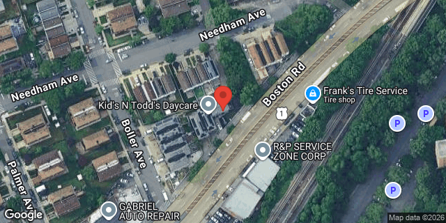 Aerial map of 3501 BOSTON ROAD, Bronx