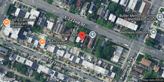 Aerial map of 942 EAST 222 STREET, Bronx