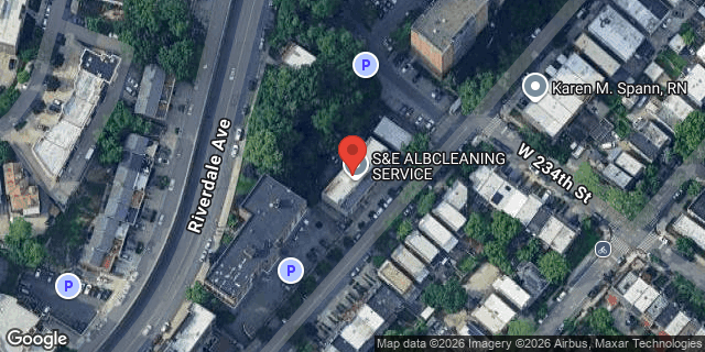 Aerial map of 3243 IRWIN AVENUE, Bronx